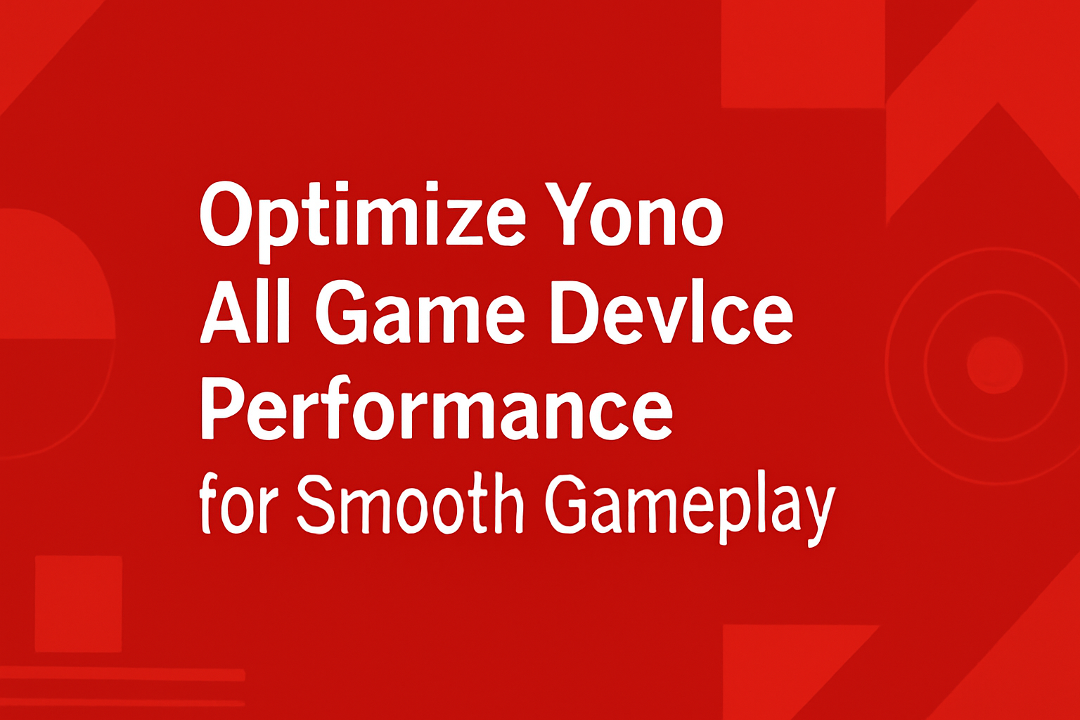 Informational scene depicting Yono All Game: Android vs iOS