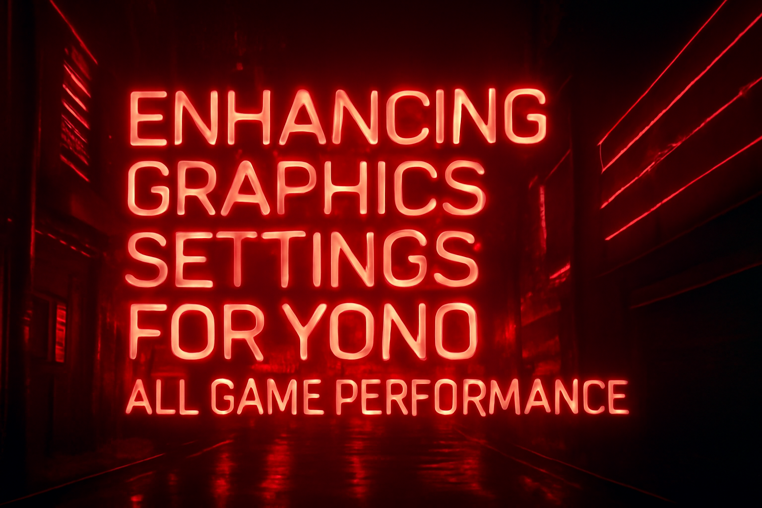 Informational scene depicting system requirements for Yono All Game.